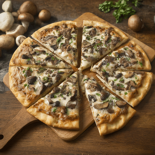 Wild Mushroom and Truffle Pizza