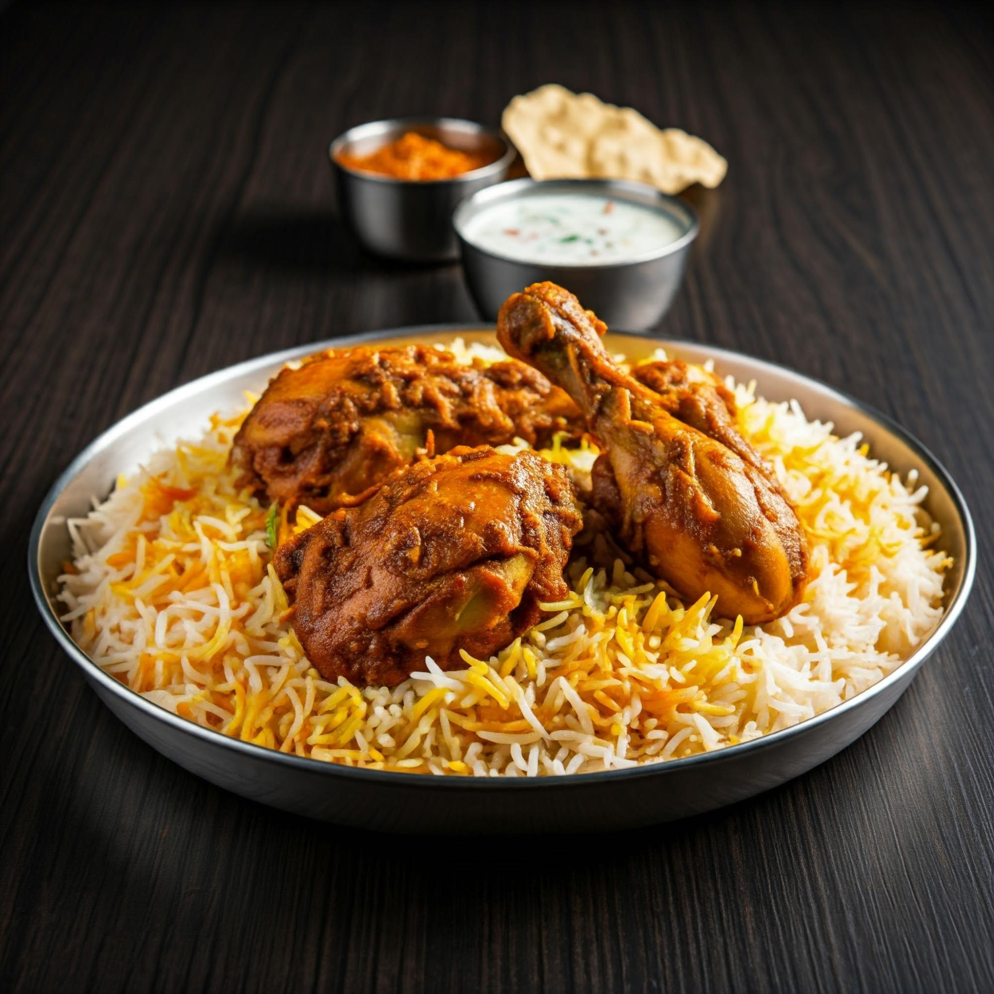 Chicken biriyani