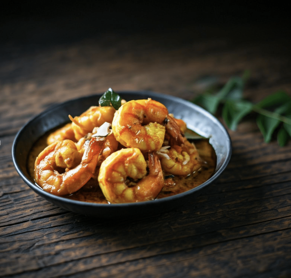 Kerala Style Prawns Curry