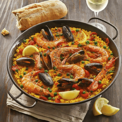 Seafood Paella