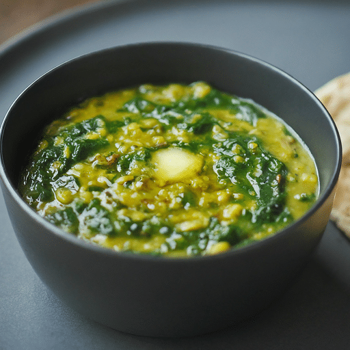 Spinach & Moong Dal Tadka