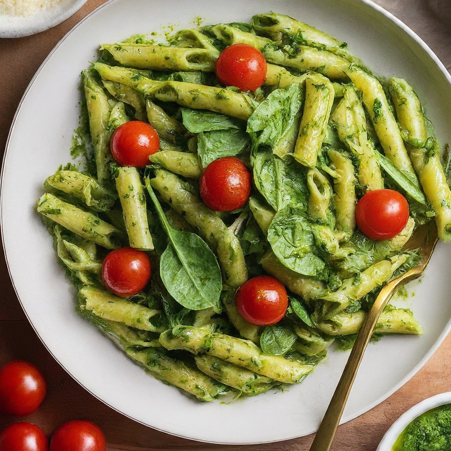 Spinach Pesto Pasta