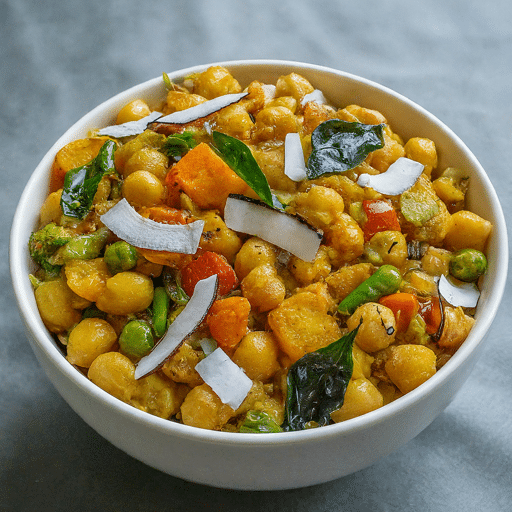 Sundal (South Indian Chickpea Stir Fry)