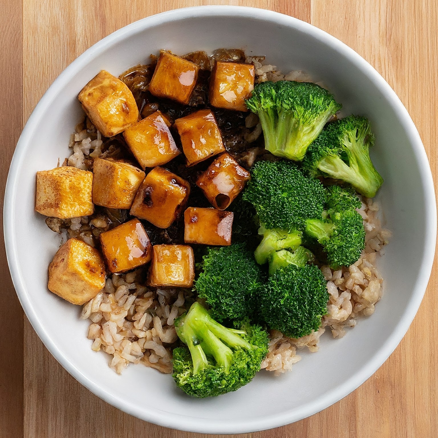 Tofu Broccoli Bowl