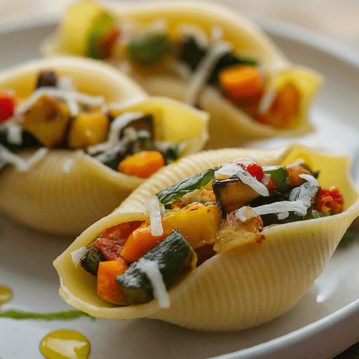 Veggie-Stuffed Pasta Shells