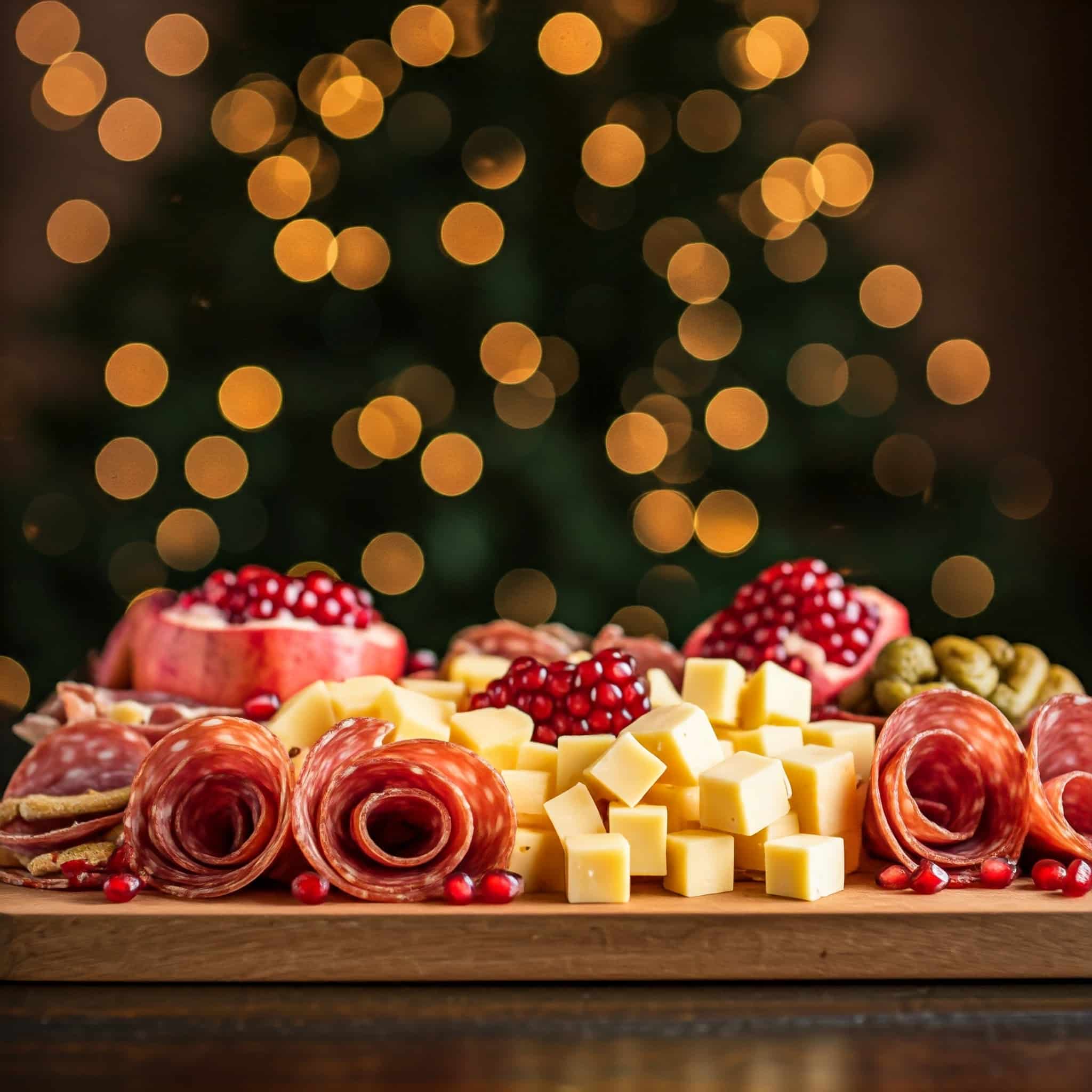 Festive Charcuterie Board