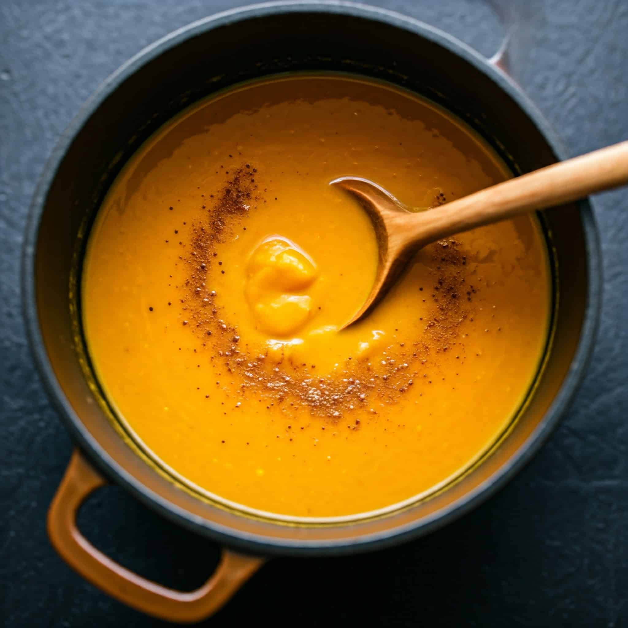 One Pot Butternut Squash Soup