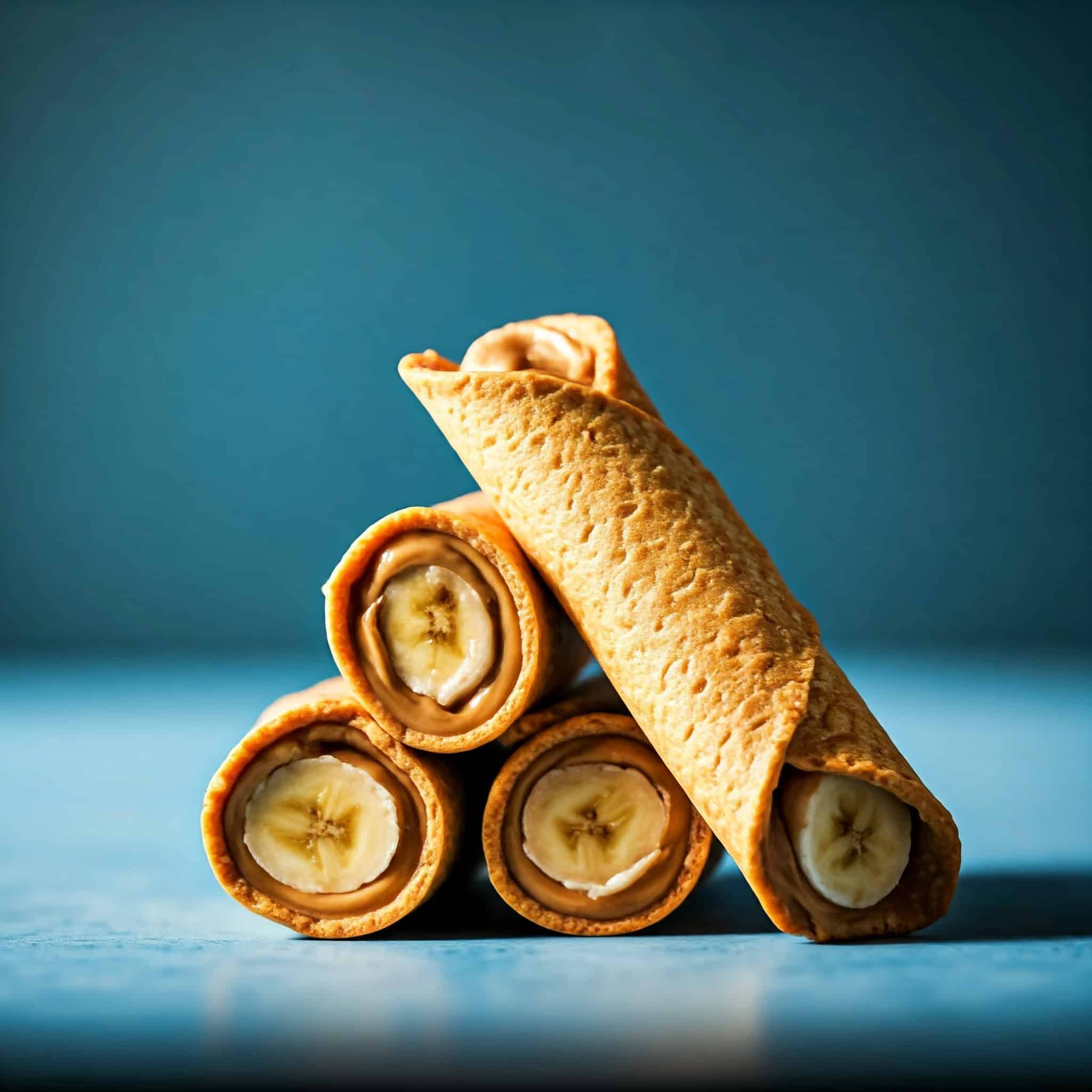 Peanut Butter and Banana Rollups