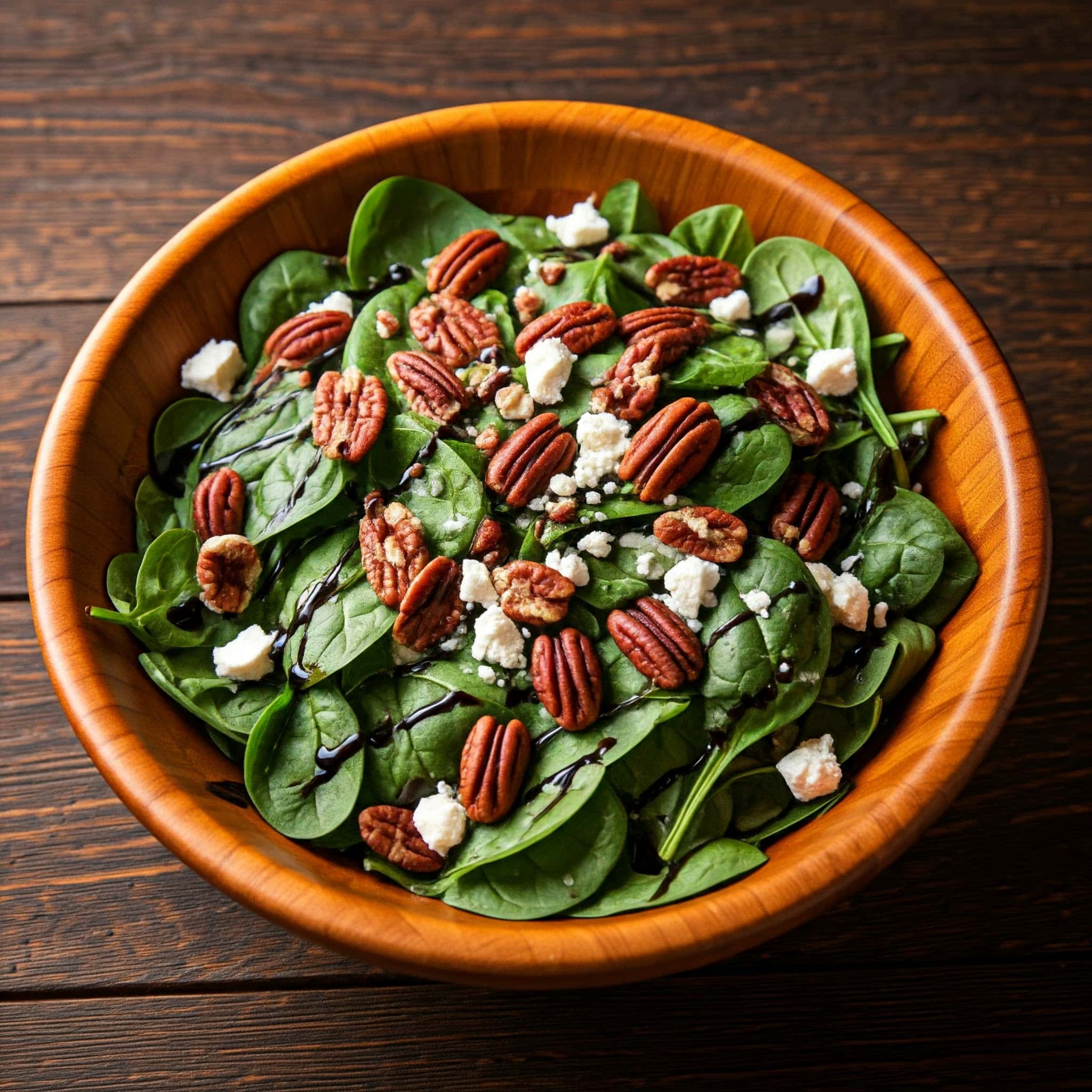 Spinach and Pecan Salad