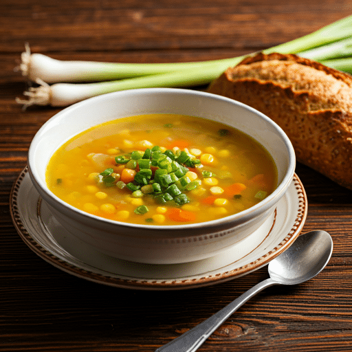 Vegetable Sweet Corn Soup