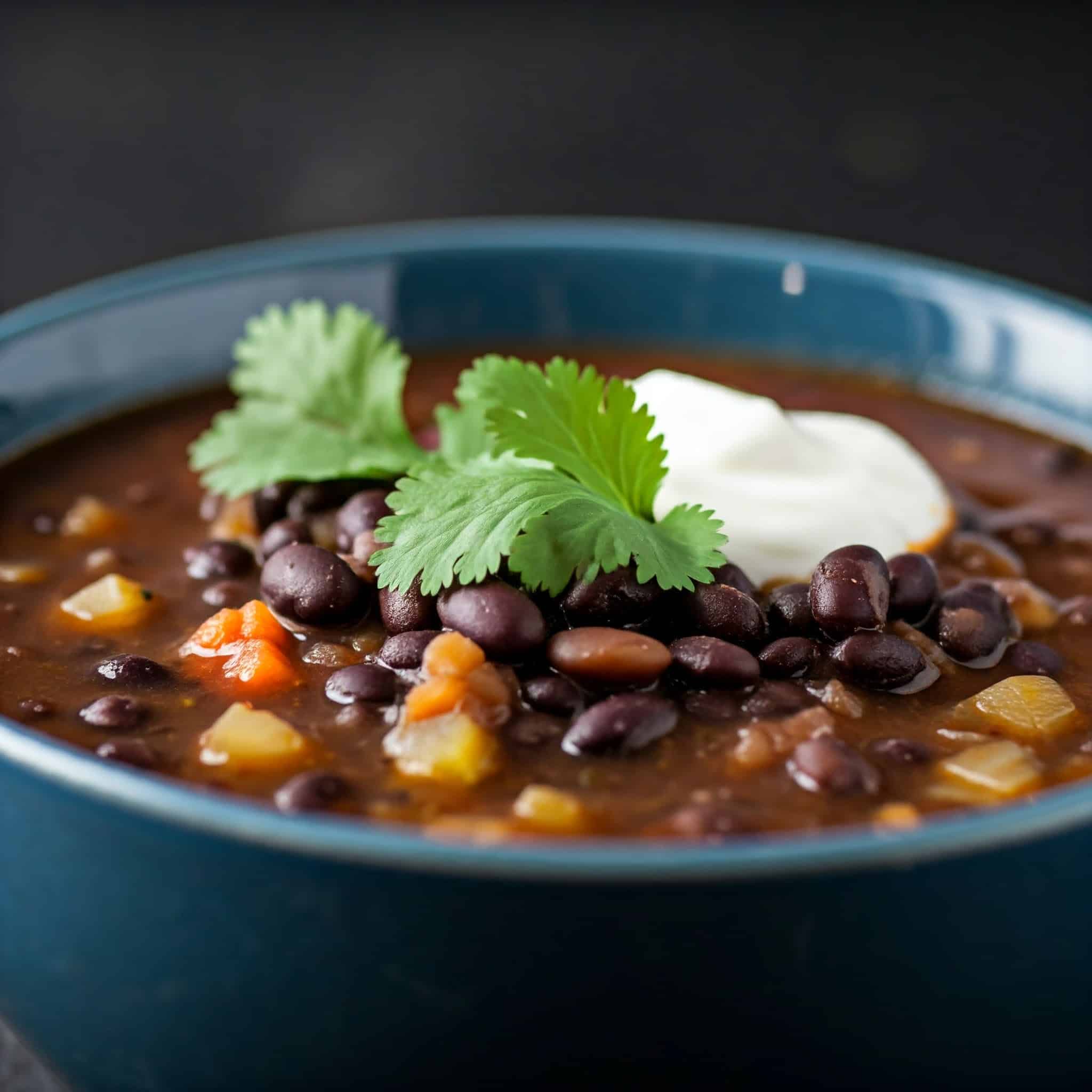 Black bean soup