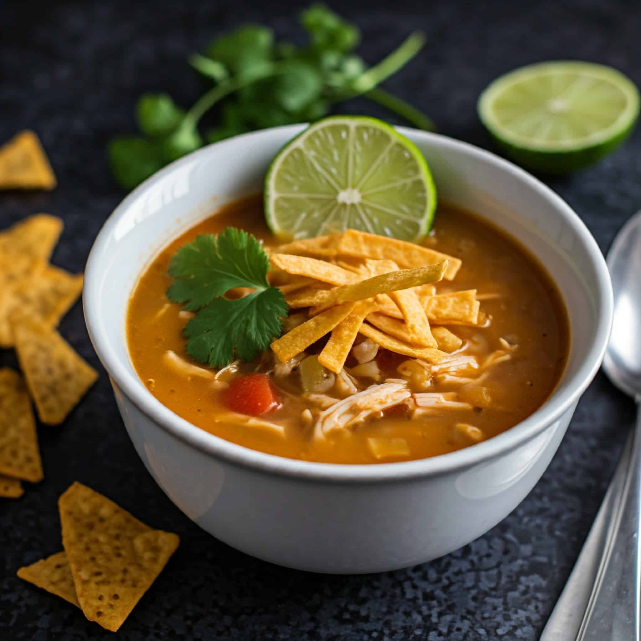 Chicken tortilla soup