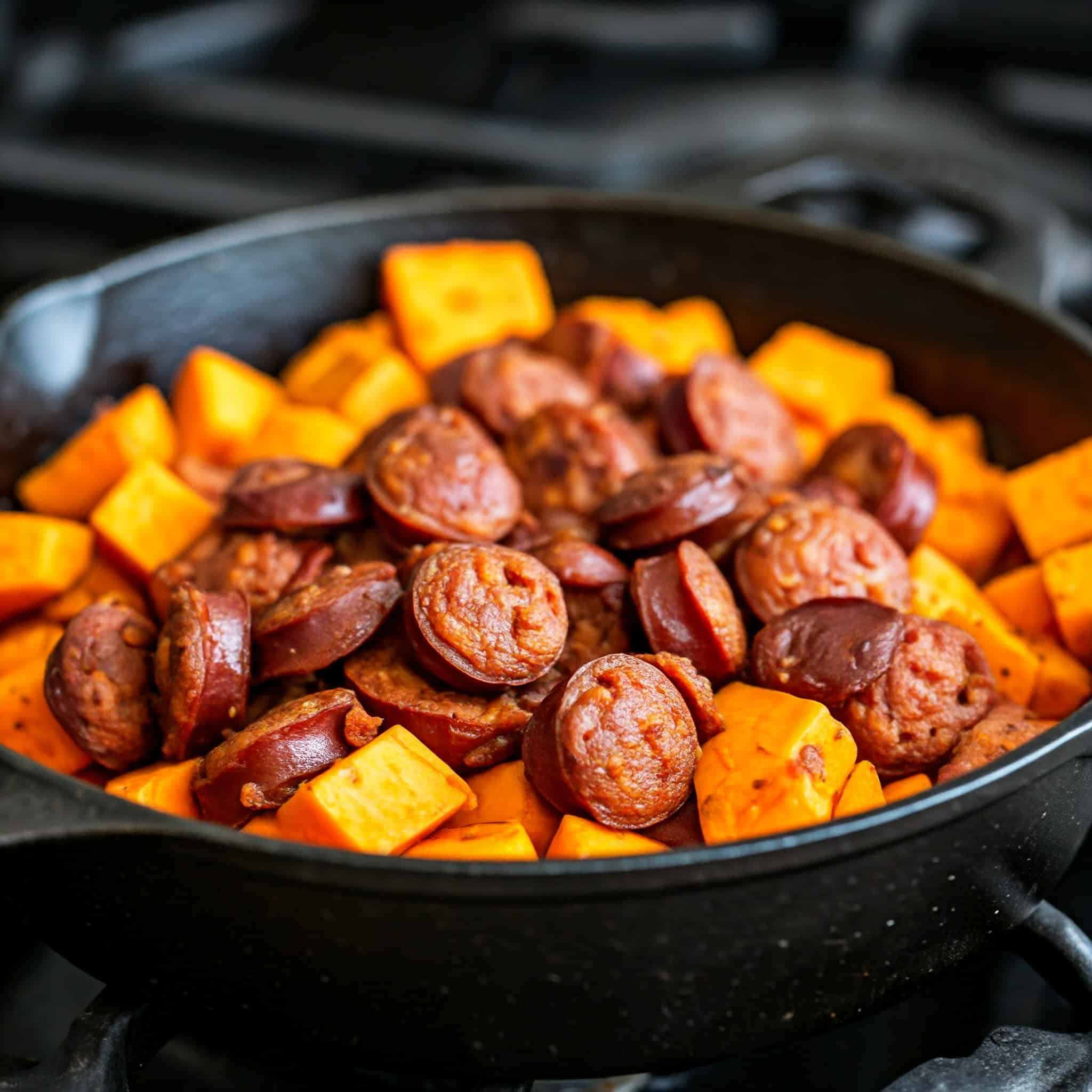 Chorizo and Sweet Potato Skillet