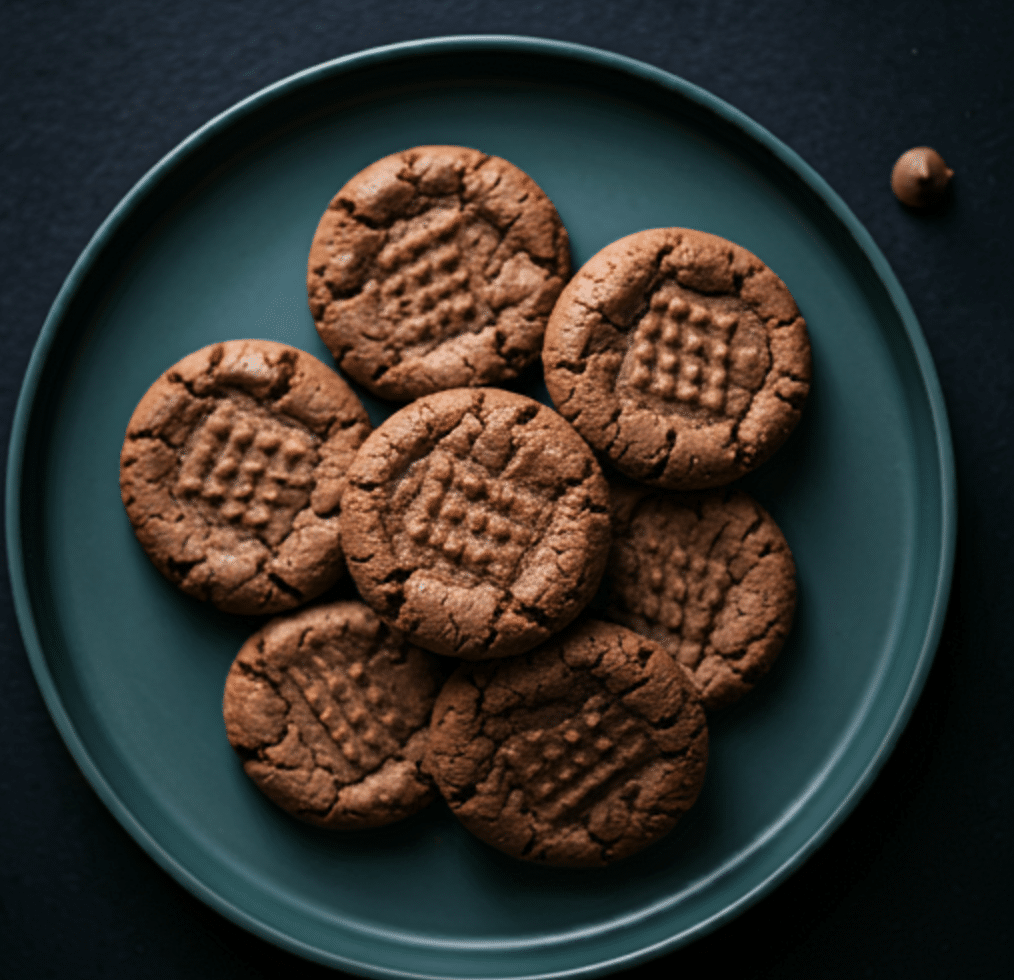 Diabetic Friendly Chocolate Peanut Butter Cookies