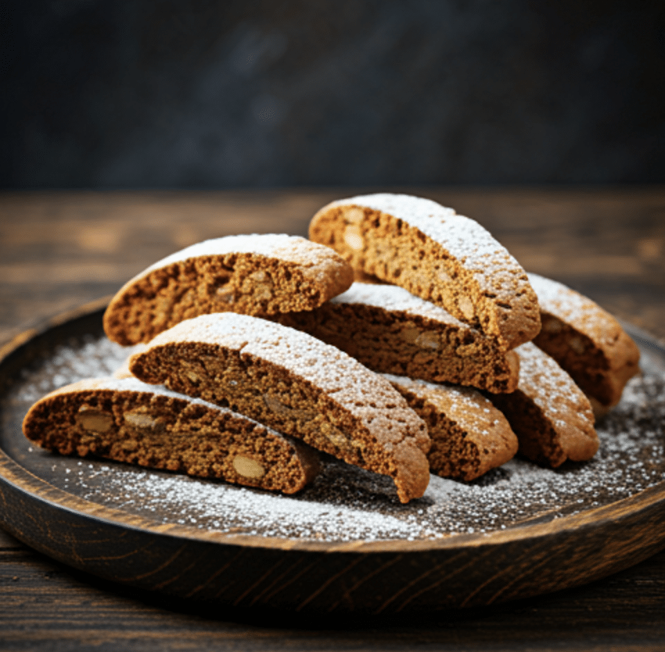 Gingerbread Biscotti