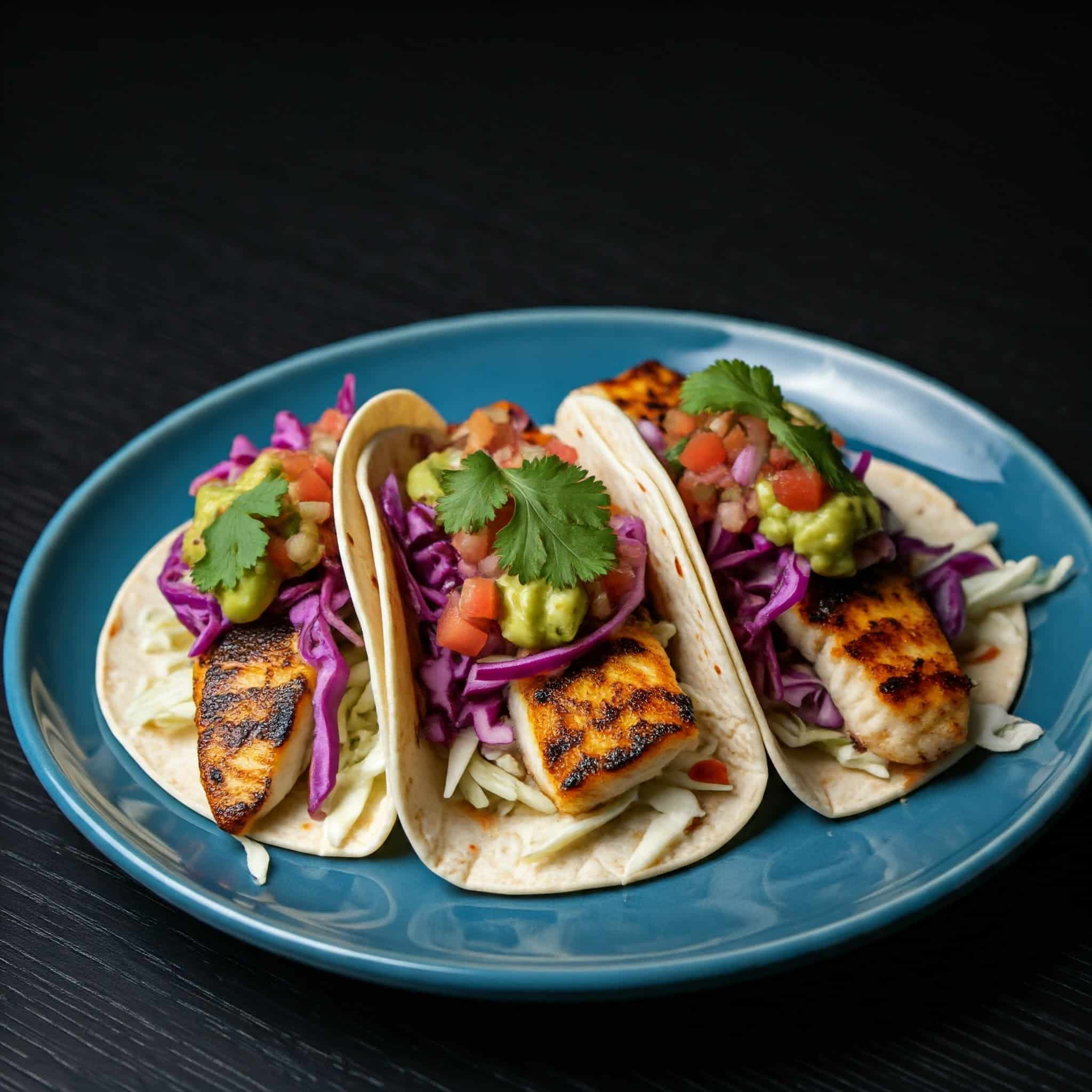 Grilled fish tacos