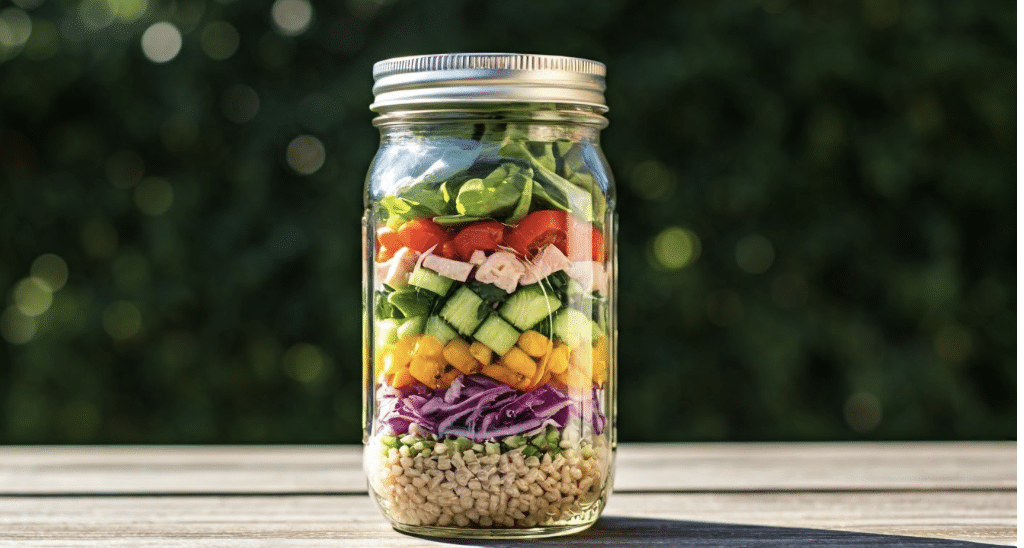 Mason Jar Salads