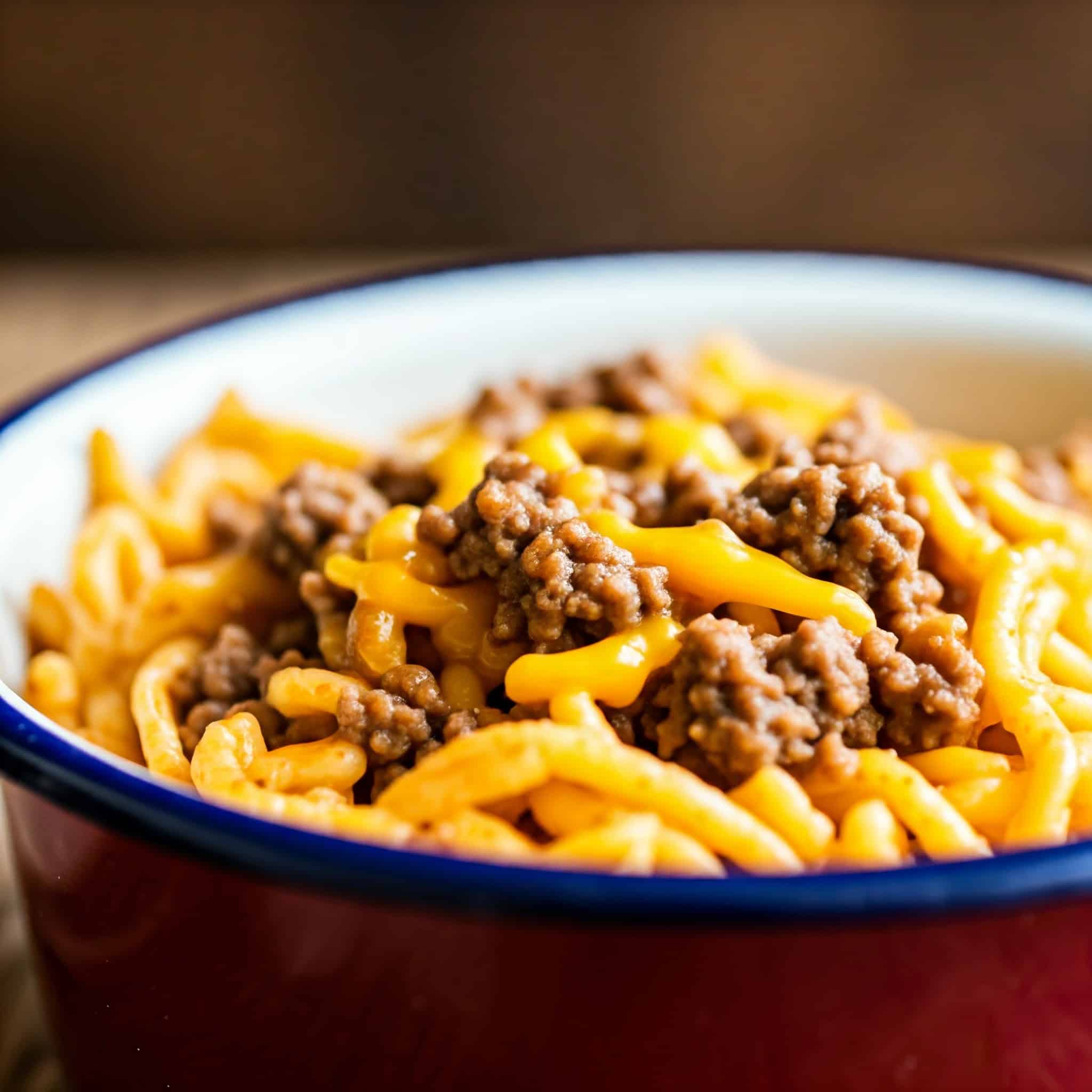 One Pot Cheeseburger Pasta