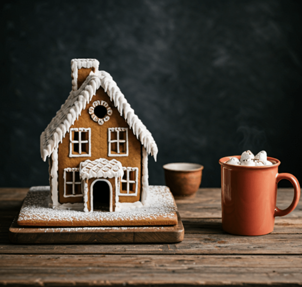 Refined Sugar Free Gingerbread House