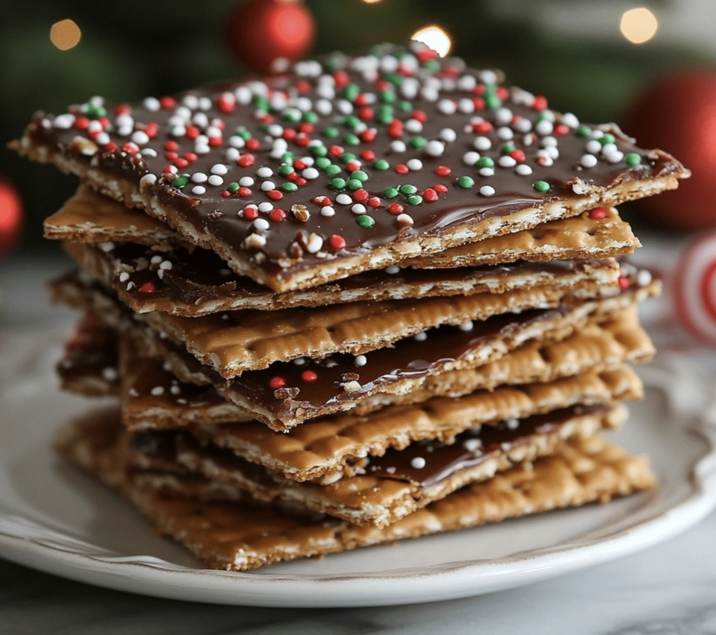 Saltine toffee cookies