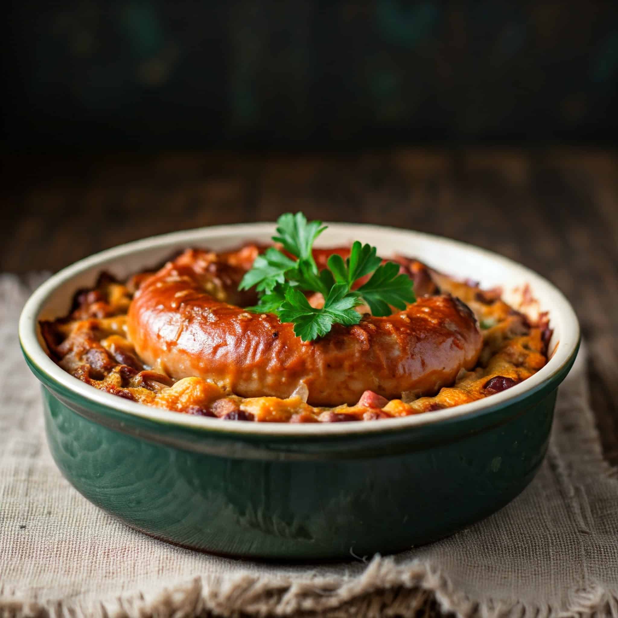 Sausage and Bean Casserole