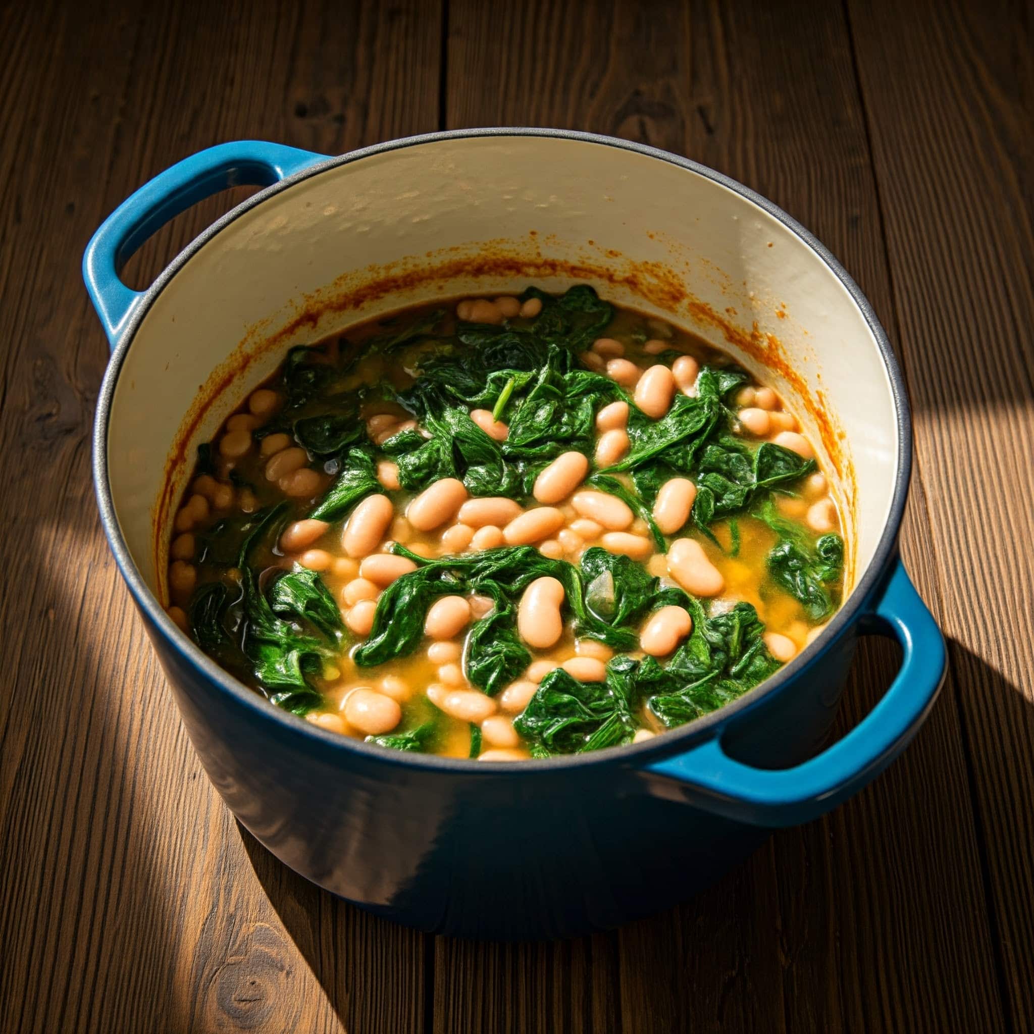 Spinach and White Bean One Pot