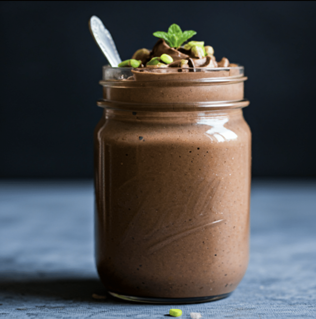 Sugar Free Chocolate Avocado Mousse