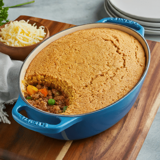 Whole Wheat Cornbread Cottage Pie