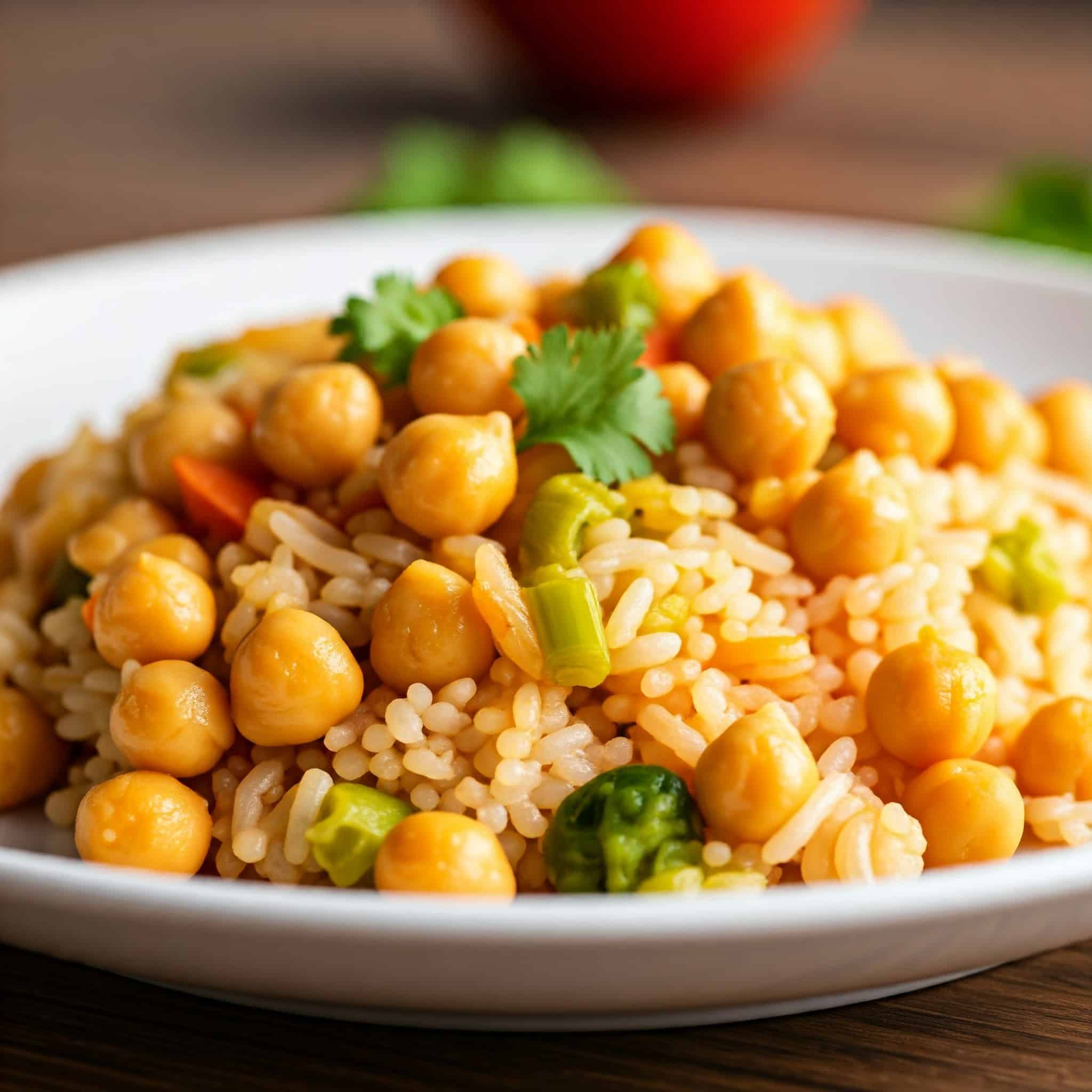 vegetarian Chickpeas and Rice