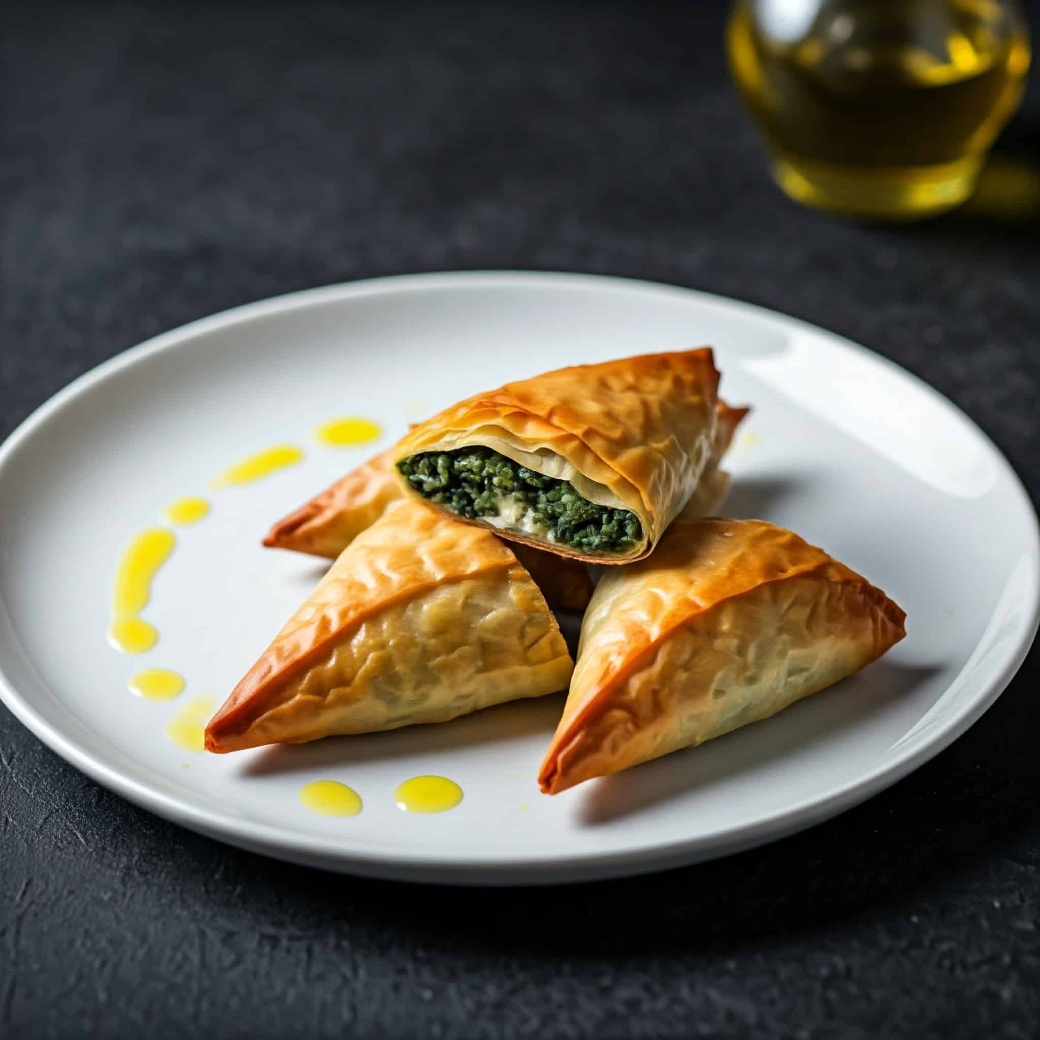 A graphic illustration of Spanakopita