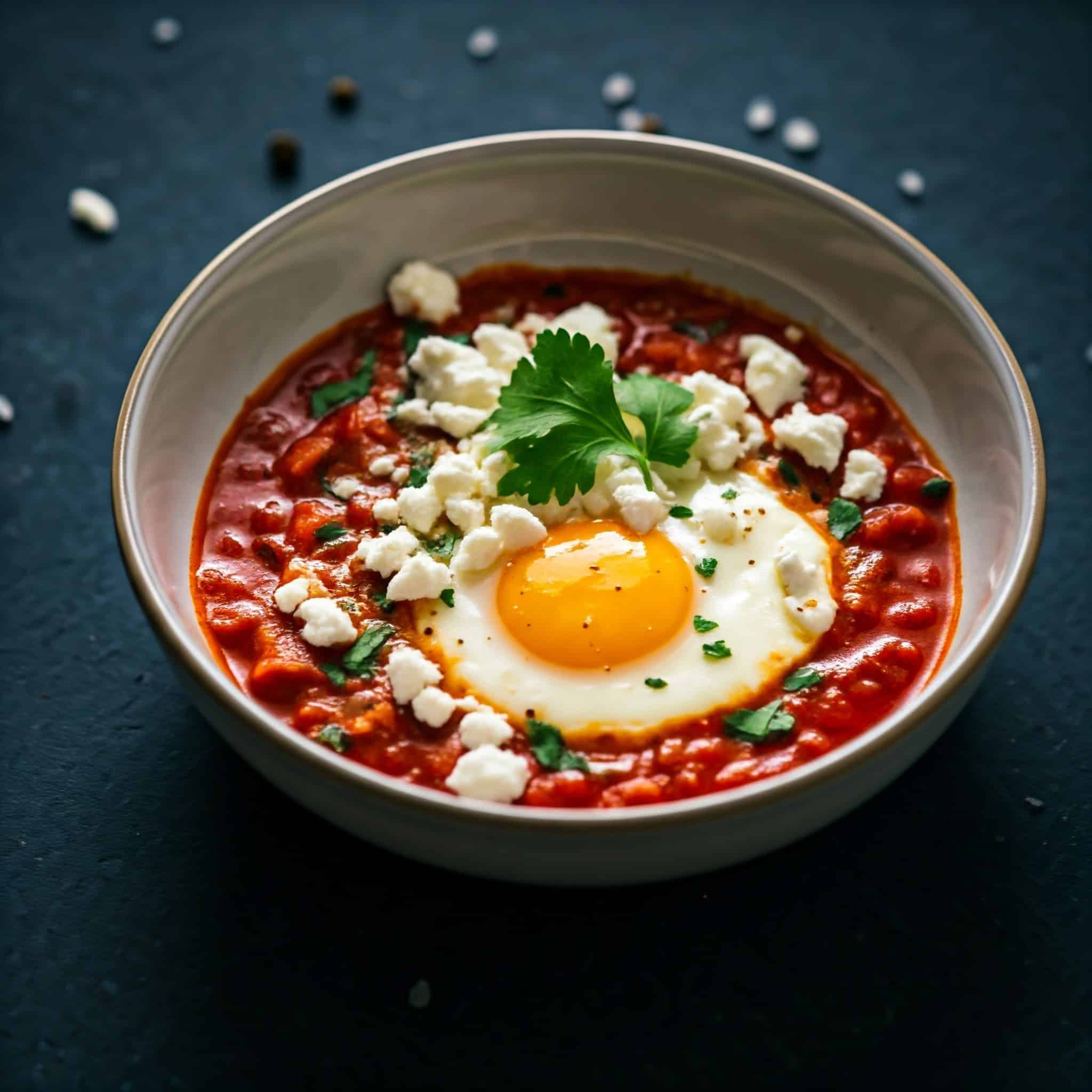 A graphic illustration of Shakshuka