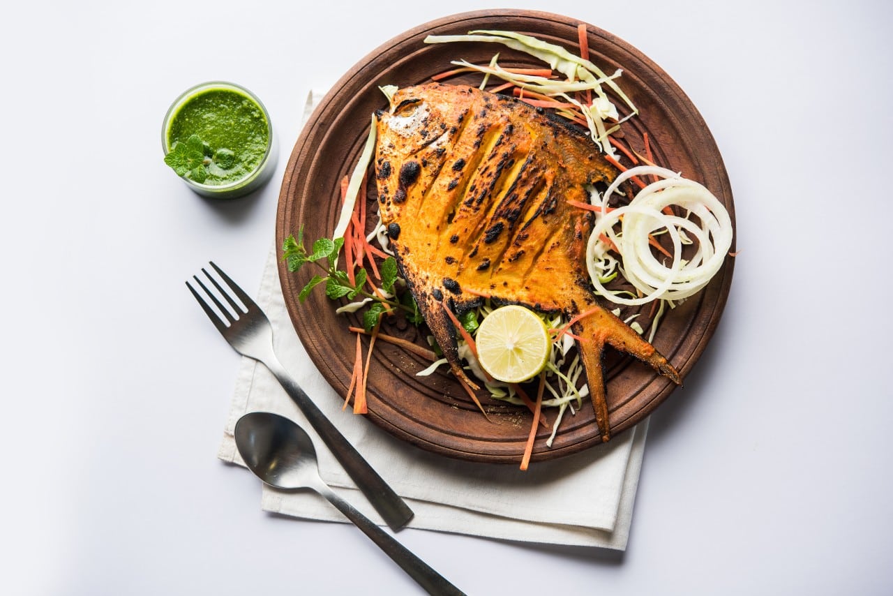 Tandoori fish