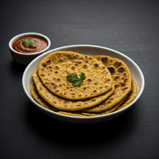 Besan Masala Roti