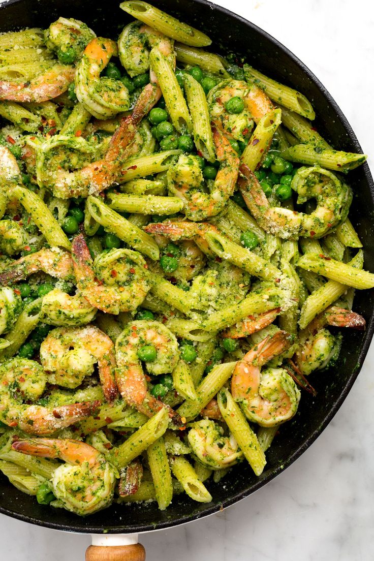 Penne Pasta with Pesto Sauce