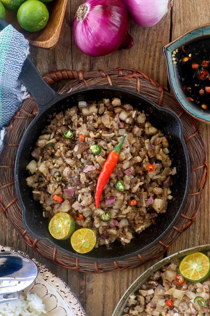 Sisig dish