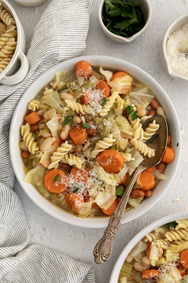 Vegetable Minestrone Soup