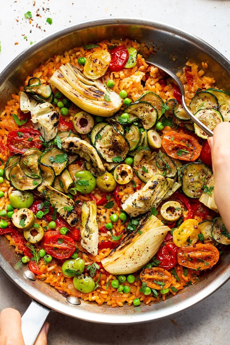 Vegetable Paella